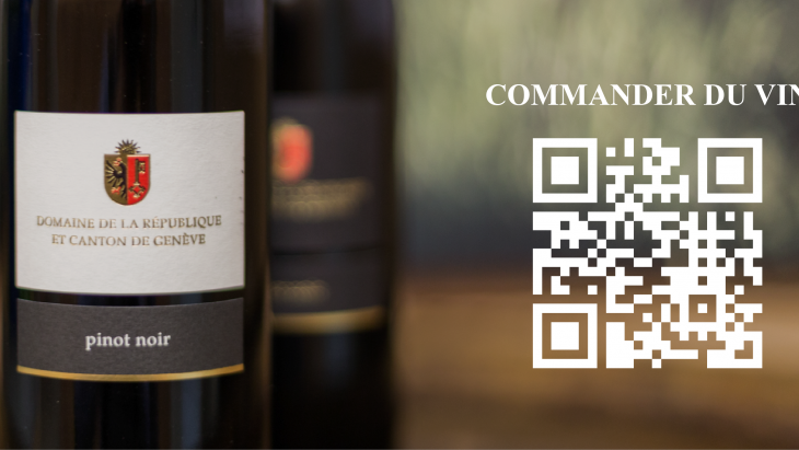 QRCode pour commander du vin de l'Etat