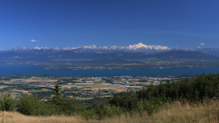 Vue panoramique depuis le Jura © Region Nyon