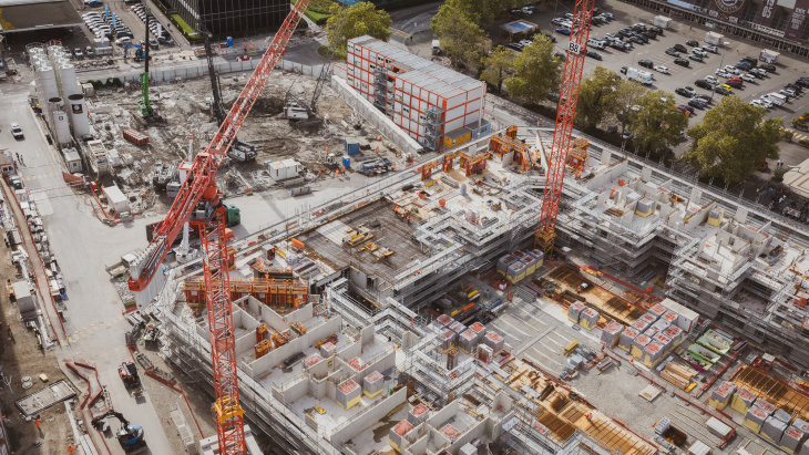 Chantier Quai des Vernets (sept. 2025) © Julie Masson