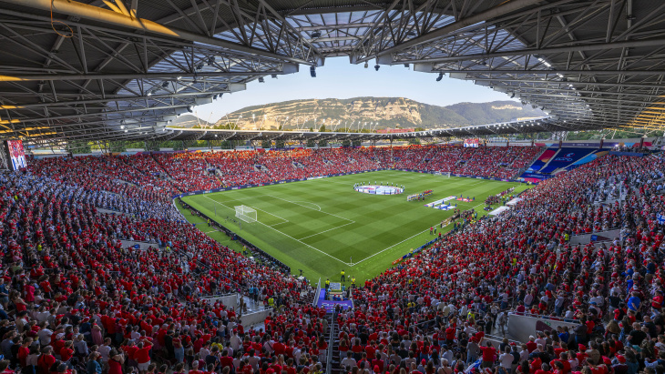 Stade de Genève. Crédit: Keystone/Martial Trezzini