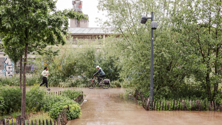 Voie verte à Chêne-Bourg - photo Niels Ackermann (2024)