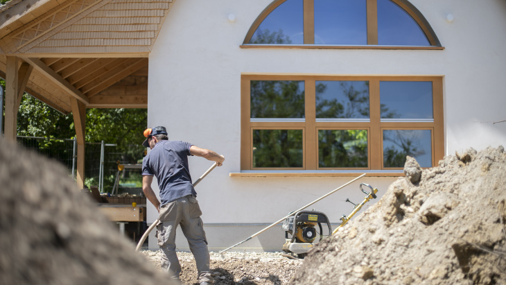 Parc des Franchises - travaux