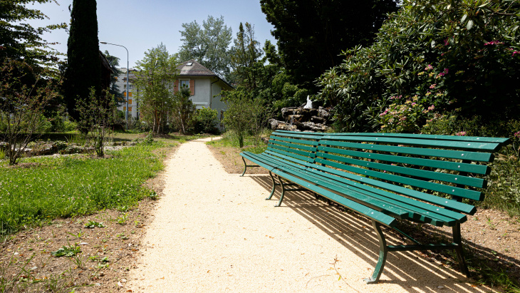 Parc des Franchises - banc