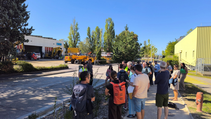 Visite de terrain BHNS-GVZ